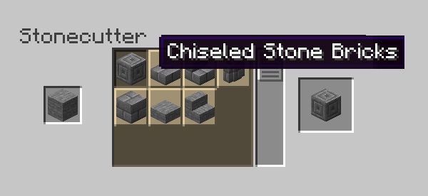 Infested Chiseled Stone Bricks  How to craft infested chiseled
