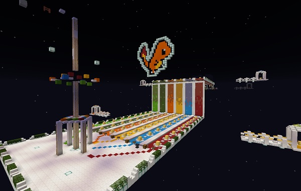 Lucky Blocks Race in Minecraft Marketplace