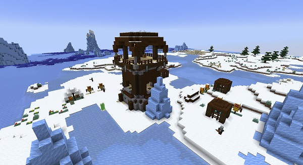 NEW! BEST Snow Village SEED in Craft World 