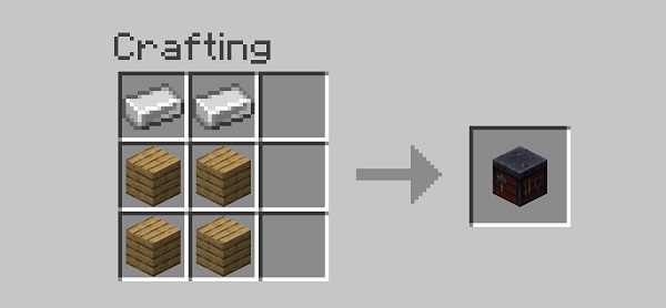 minecraft iron armor recipe