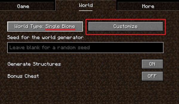 Random Minecraft Biome Generator