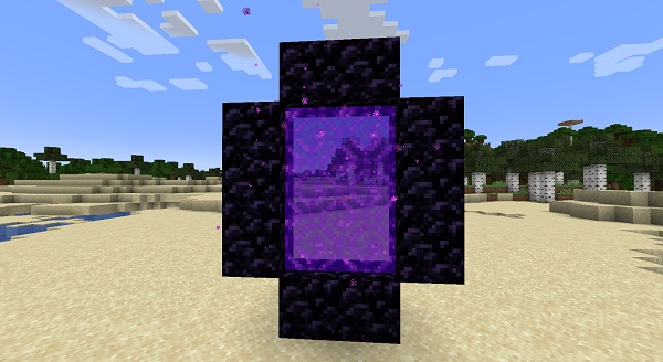 How to Make a Nether Portal or End Portal in Minecraft