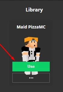 035 maid skin  Minecraft Skin