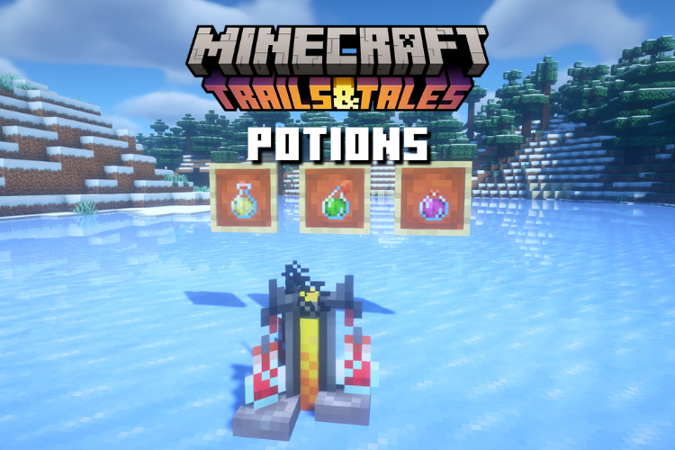 Minecraft Trails & Tales Build Explore Create Water Bottle