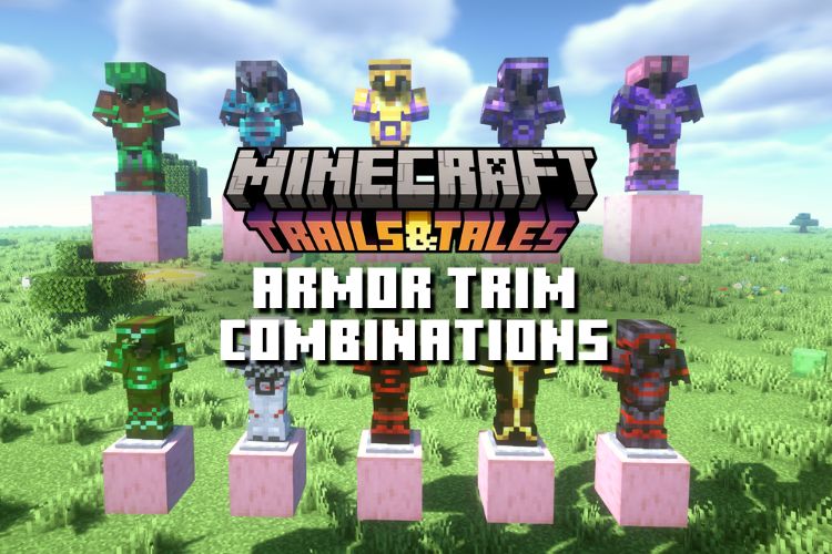 10 Best Armor Trim Combinations in Minecraft 1.20 You Shouldn't Miss