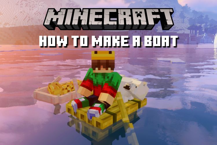 how to build a sailboat in minecraft