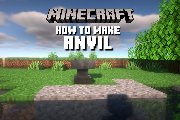 minecraft recipe for anvil
