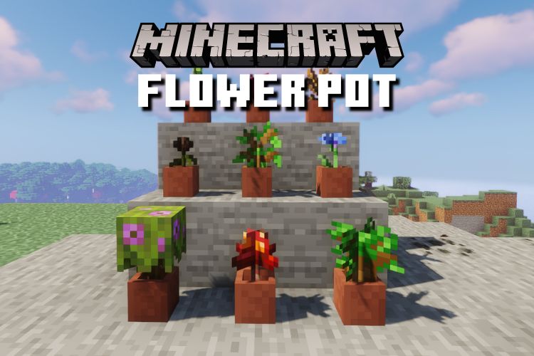 How To Make Flower Pot In Minecraft